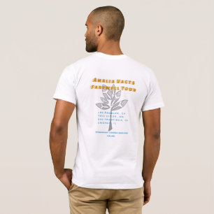 Camiseta T-shirt de adeus da excursão de Amalia Vagts