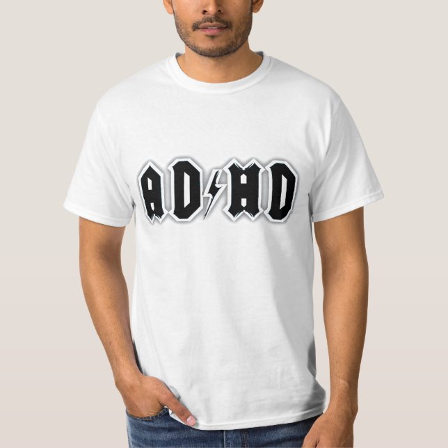 Camiseta T-shirt de ADHD (Frente)