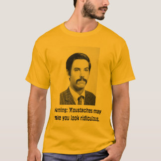 Camiseta T-shirt de advertência