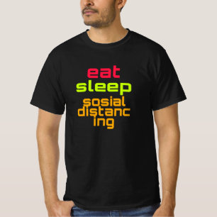Camiseta T-shirt de afastamento do solo