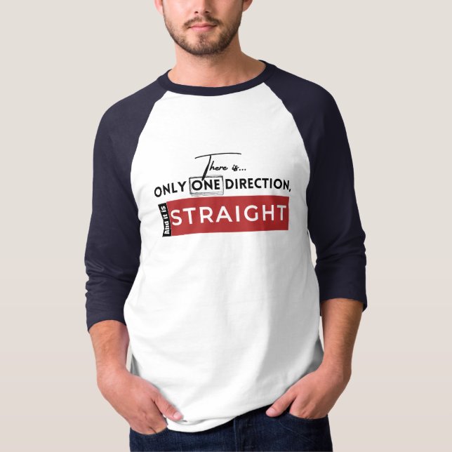 Camiseta T-shirt de Againstciaga One Direction Hetero (Frente)
