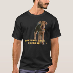 Camiseta T-shirt de Airedale Terrier "Sneakerdog"