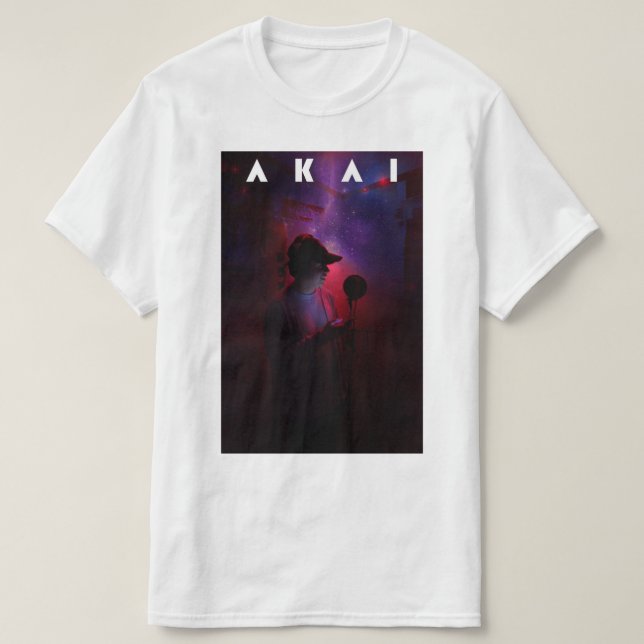 Camiseta T-shirt de Akai (Frente do Design)