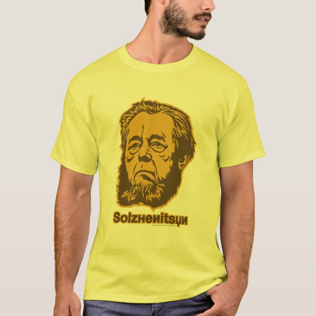Camiseta T-shirt de Alexander Solzhenitsyn (Frente)