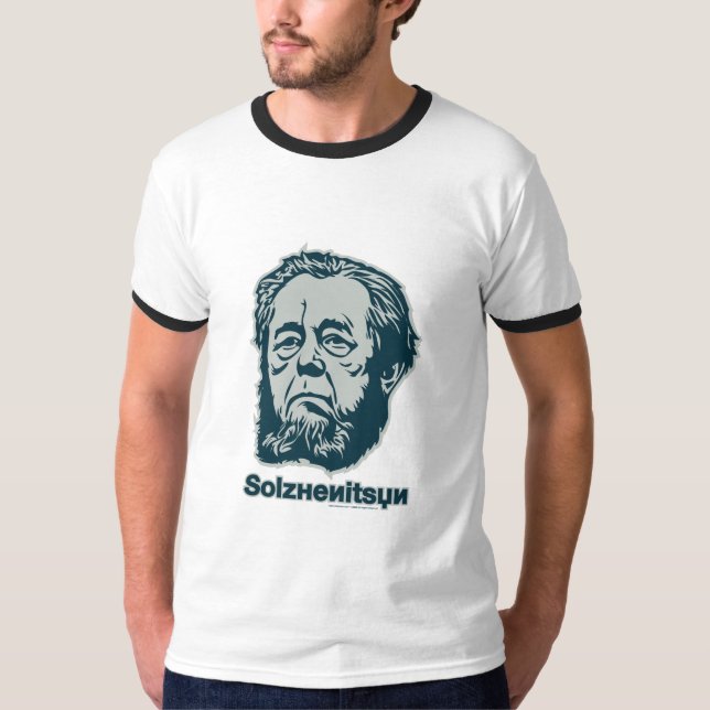 Camiseta T-shirt de Alexander Solzhenitsyn (Frente)
