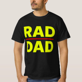 Camiseta T-Shirt De Algodão De Pai Rad