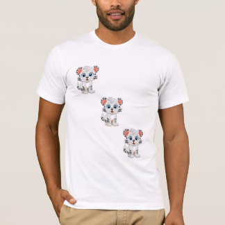 Camiseta T-Shirt De Algodão Para Crianças Divertidas E Repr