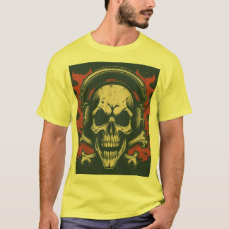 Camiseta T-shirt de algodão - Perfeita para Amantes Musicai