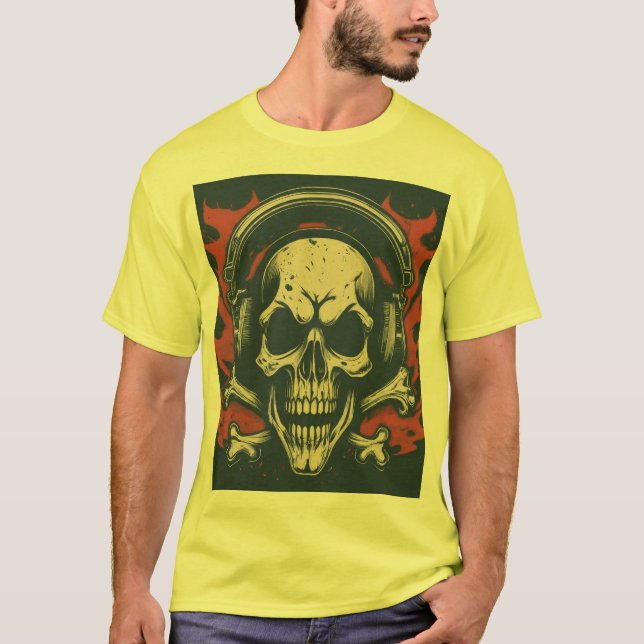 Camiseta T-shirt de algodão - Perfeita para Amantes Musicai (Frente)