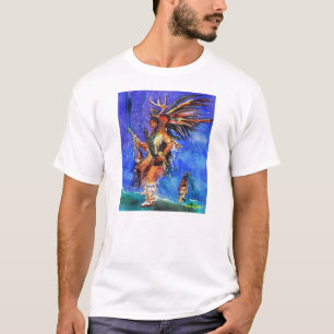 Camiseta T-shirt de alta qualidade de dança do nativo
