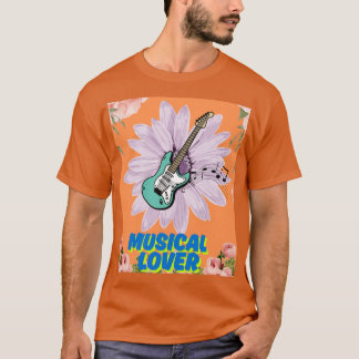 Camiseta t-shirt de amante musical