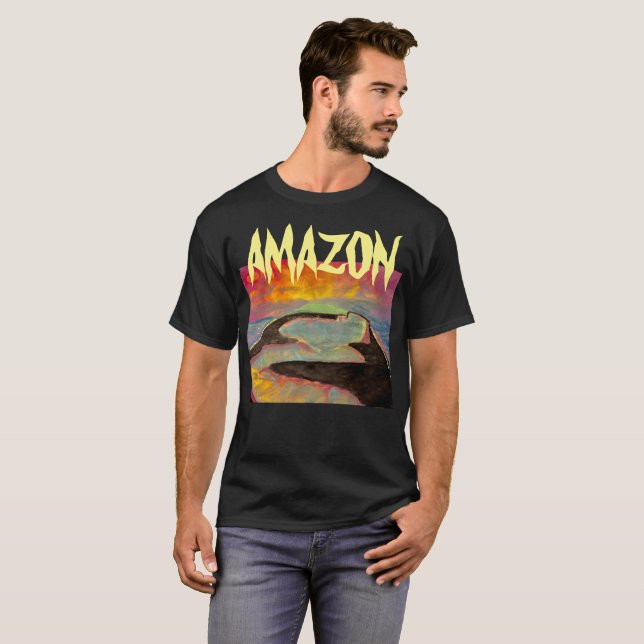 Camiseta T-shirt de Amazon Skatepark (Frente Completa)