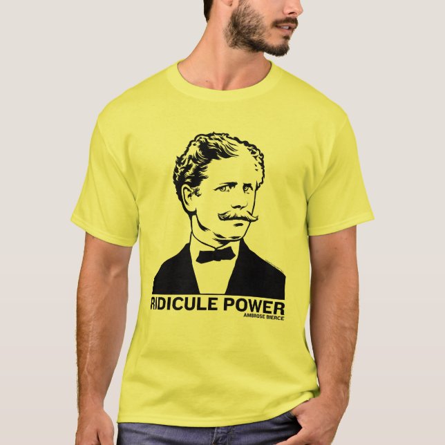 Camiseta T-shirt de Ambrose Bierce (Frente)