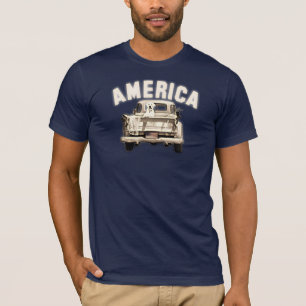 Camiseta T-shirt de América do vintage