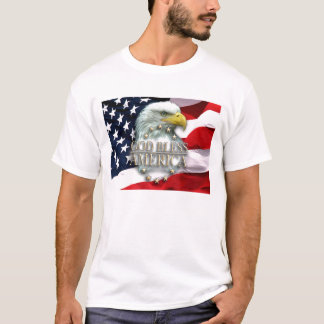 Camiseta T-shirt de América dos deus abençoe