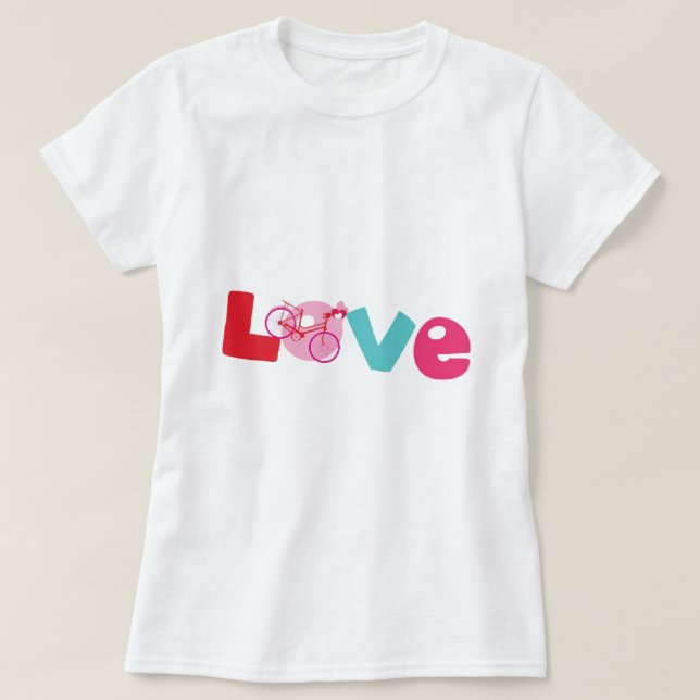 Camiseta t-shirt de amor (Frente do Design)