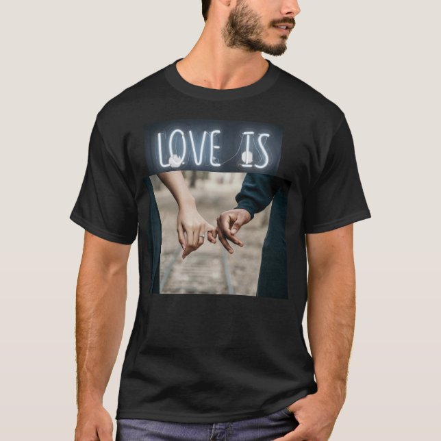 Camiseta t-shirt de amor (Frente)