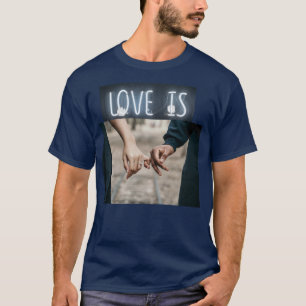 Camiseta t-shirt de amor