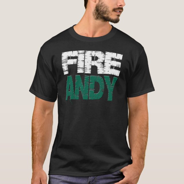 Camiseta T-shirt de Andy Eagles do fogo (Frente)