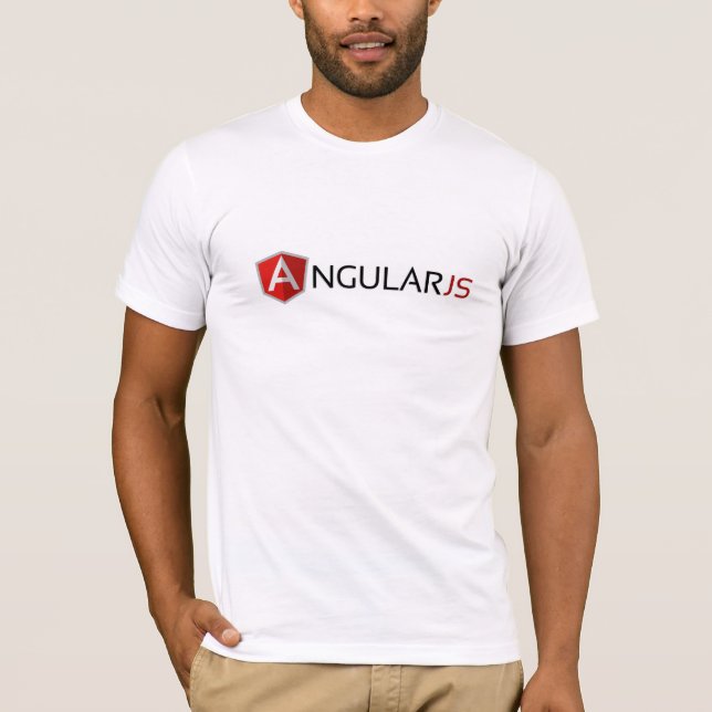 Camiseta T-shirt de AngularJS (Frente)
