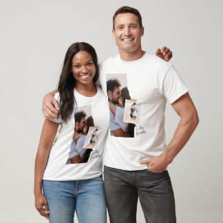 Camiseta T-Shirt de Aniversário de Casamento do Livro Branc