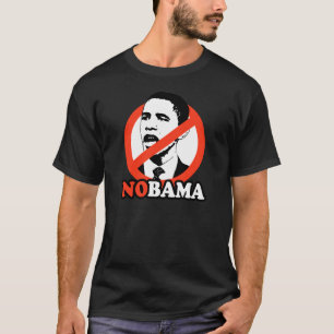 CAMISETA T-SHIRT DE ANTI-OBAMA/NOBAMA