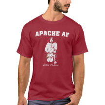 T-shirt de Apache da pesca