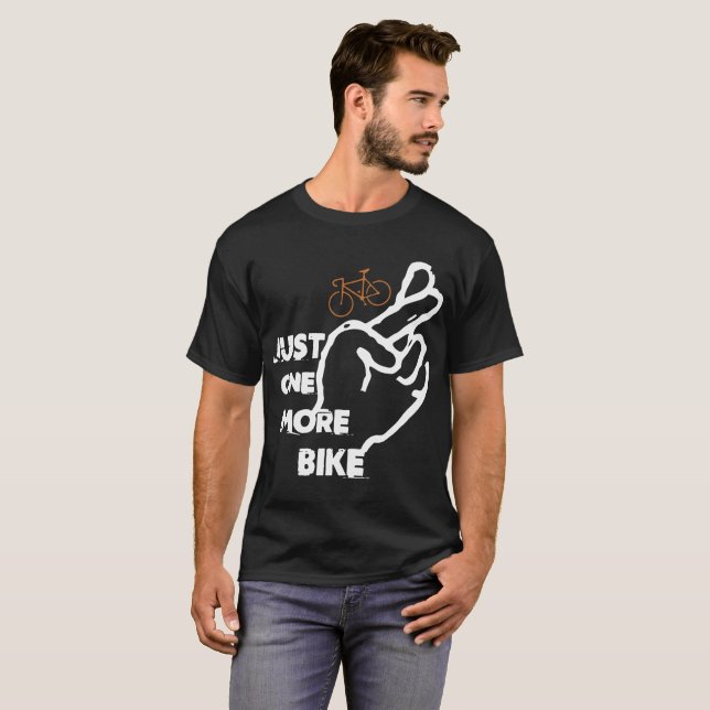 Camiseta T-shirt de APENAS UMA MAIS BICICLETA (Frente Completa)