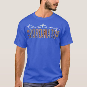 Camiseta T-Shirt de Apreciação do Leopardo do Coordenador d