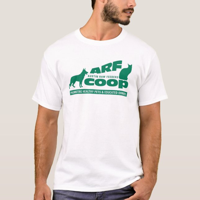 Camiseta T-shirt de ARFcoop - capoeira crua dos (Frente)