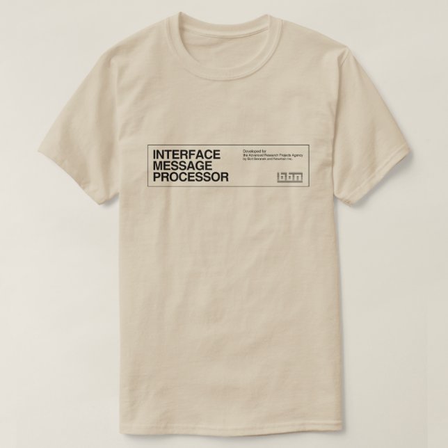 Camiseta T-shirt de Arpanet IMP (Frente do Design)