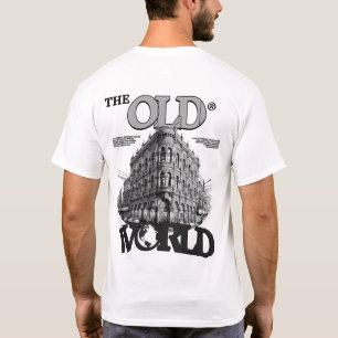 Camiseta T-Shirt de Arquitetura Velho - Elegância Vintage