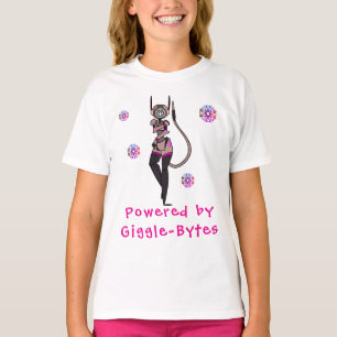 Camiseta T-Shirt de Arte de Robô Bonito