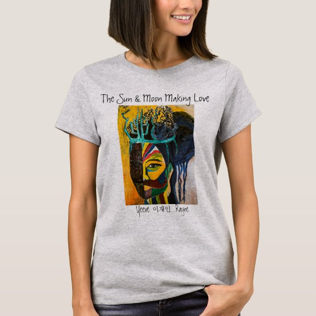 Camiseta T-shirt de arte única (Frente)