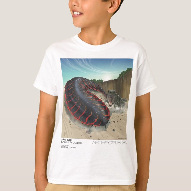 Camiseta T-shirt de Arthropleura (Frente)