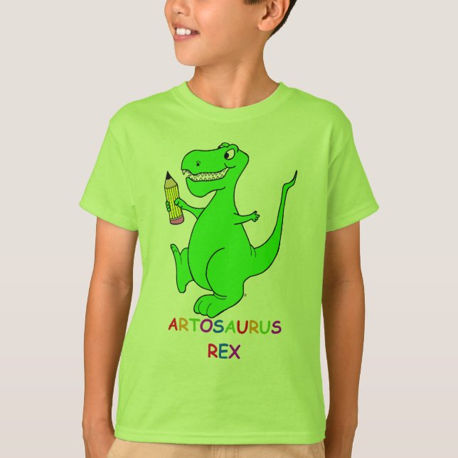 Camiseta T-shirt de Artosaurus Rex (Frente)