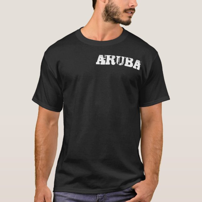 Camiseta T-shirt de Aruba (Frente)