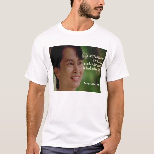 Camiseta T-shirt de Aung San Suu Kyi (Frente)