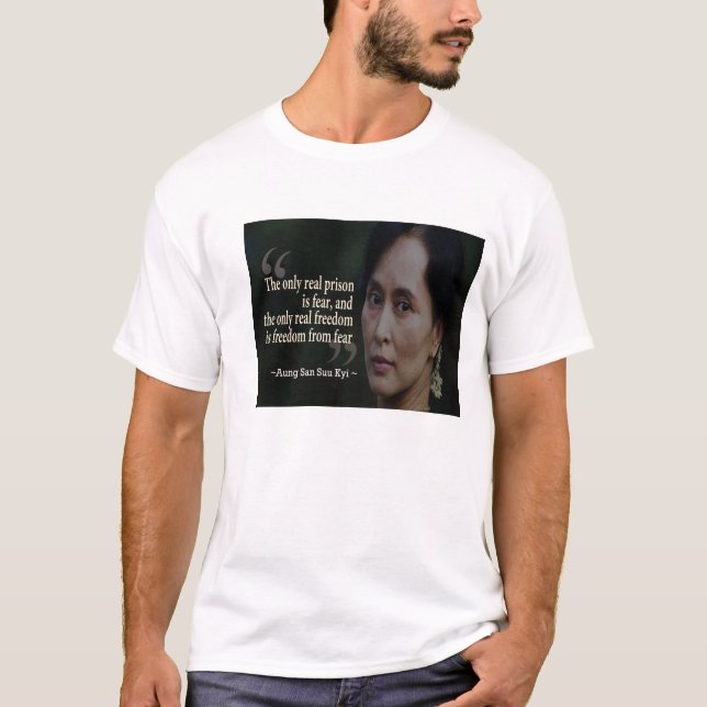 Camiseta T-shirt de Aung San Suu Kyi (Frente)