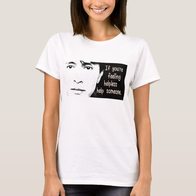 Camiseta T-shirt de Aung San Suu Kyi (Frente)