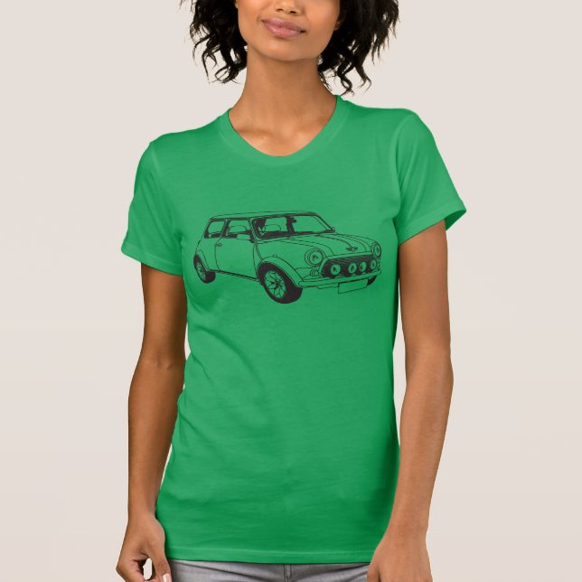Camiseta T-shirt de Austin Mini Cooper (Frente)