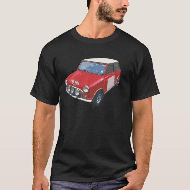 Camiseta T-shirt de Austin Mini Cooper S CRX 88B dos (Frente)
