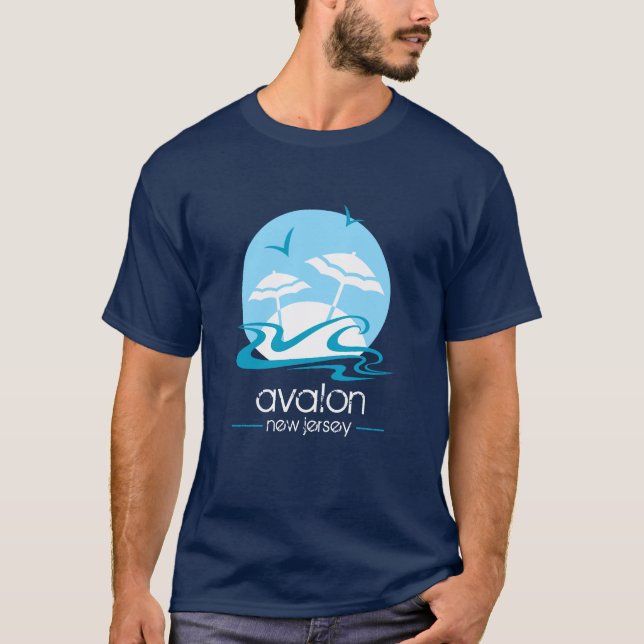 Camiseta T-shirt de Avalon New-jersey (Frente)