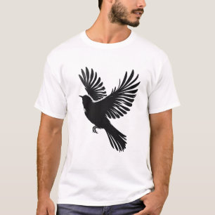 Camiseta t-shirt de aves voadoras