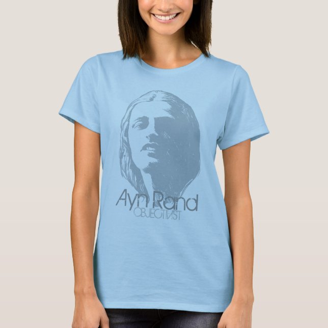 Camiseta T-shirt de Ayn Rand (Frente)