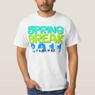 Camiseta T-shirt de Bahamas das férias da primavera 2011