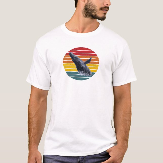 Camiseta T-Shirt de Baleia Jubarte (Frente)