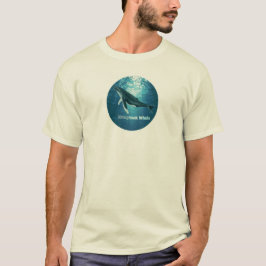 Camiseta T-Shirt de Baleia Jubarte