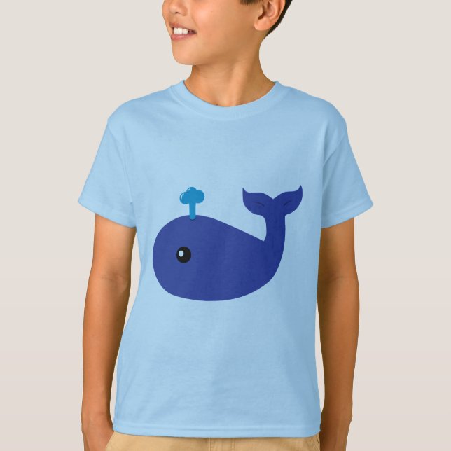 Camiseta T-Shirt de Baleia Justa (Frente)