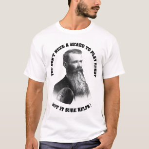Camiseta T-Shirt De Barras De Rugby
